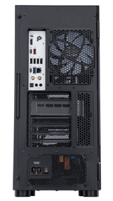ABS Eurus Black Gaming PC, Ryzen 7 9800X3D, GeForce RTX 5080, 32GB DDR