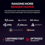 Skytech King 95 Gaming PC Desktop AMD Ryzen 7 9800X3D NVIDIA GeForce R