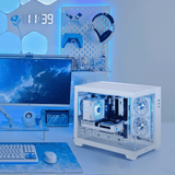 MLOONG Gaming PC Desktop, AMD Ryzen 7 8700F, GeForce RTX 5060Ti 8GB, 3