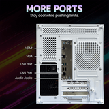 Suevery Gaming PC Desktop, AMD Ryzen 5 5500, Radeon RX 6500XT 4GB, 1TB