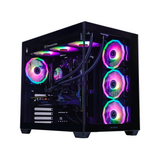 MLOONG Gaming PC Desktop, AMD Ryzen 7 8700F, GeForce RTX 5060Ti 8GB, 3