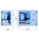 MLOONG Gaming PC Desktop, AMD Ryzen 7 8700F, GeForce RTX 5060Ti 8GB, 3